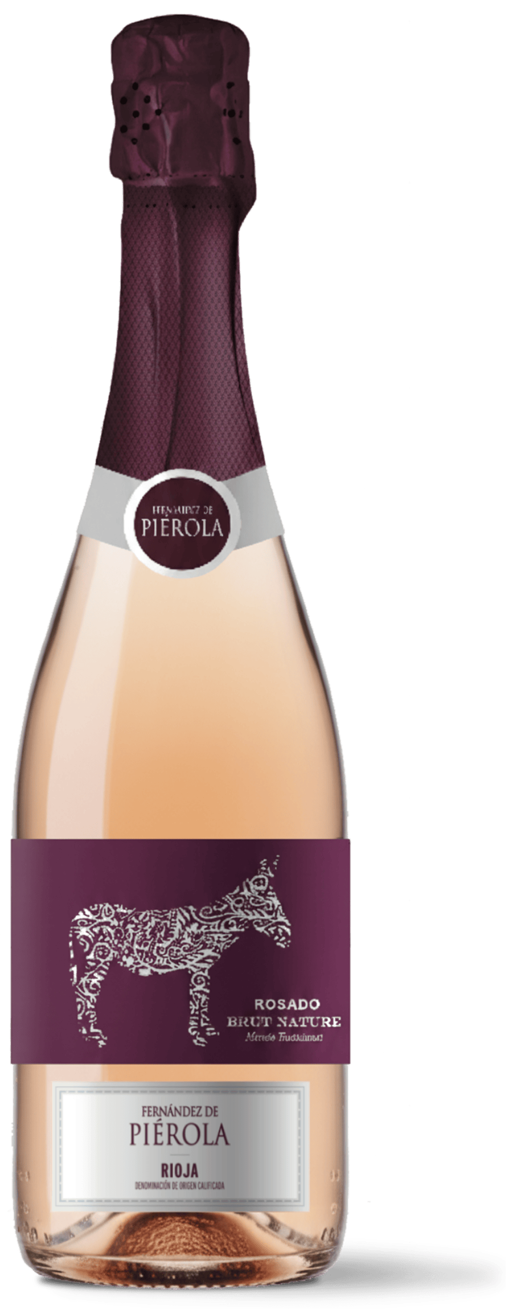 Pierola Espumoso Brut Nature Rosado · producto